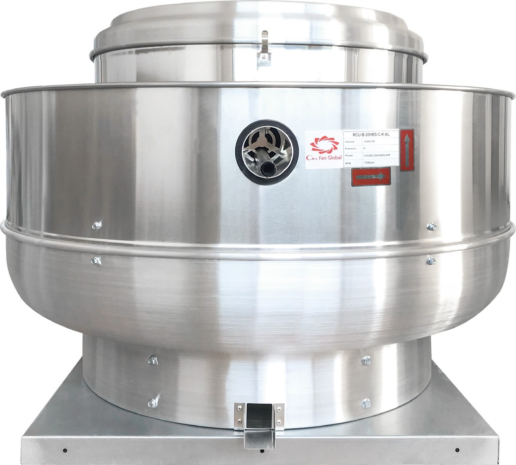 RIGID - MUSHROOM CENTRIFUGAL FAN (7500CFM)