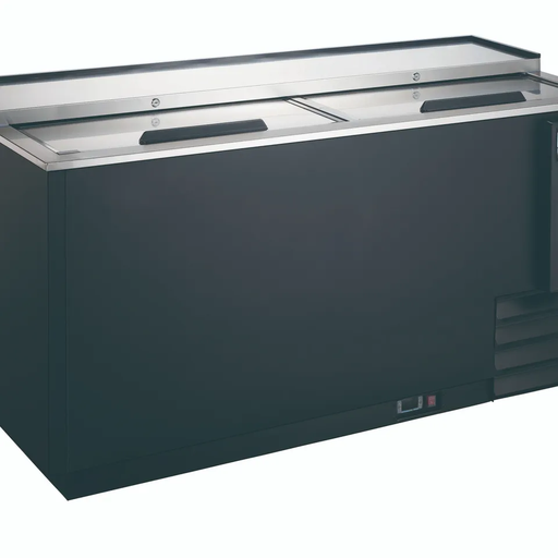 [XX-JBC-65-HC] RIGID - CHILLER/FREEZER - HORIZONTAL BOTTLE - 2 SLIDE LIDS