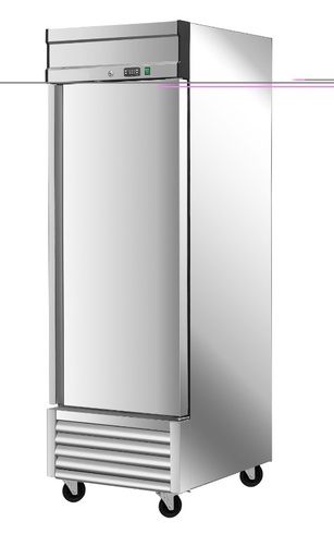 [XX-CFD-1RR-E-HC] RIGID - CHILLER - REACH-IN SOLID 1 DOOR