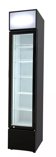 [SA-SC-160] RIGID - CHILLER - GLASS FRONT 1 DOOR SLIM