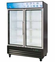 [SA-ST-49RGD] RIGID - CHILLER - GLASS FRONT 2 DOOR