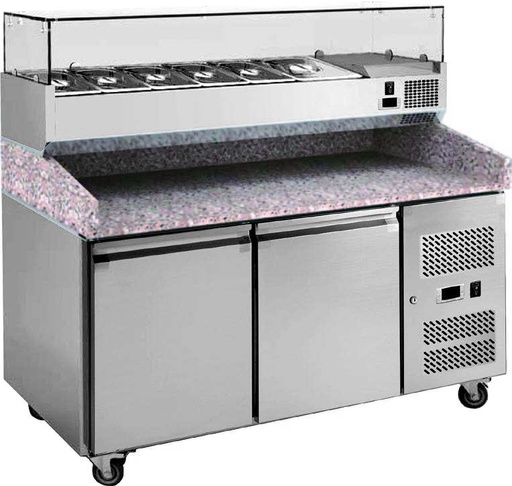 [SA-PZ2600TN] RIGID - CHILLER - PREP TABLE