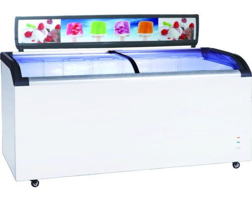 [SASD-520Q] RIGID - FREEZER-TOP CURVED SLIDING GLASS
